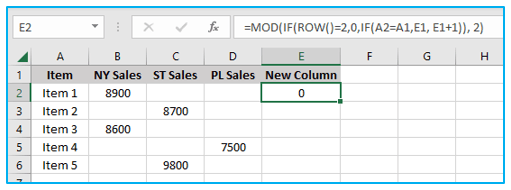 Color Alternate Rows in Excel