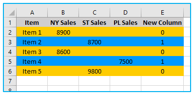 Color Alternate Rows in Excel