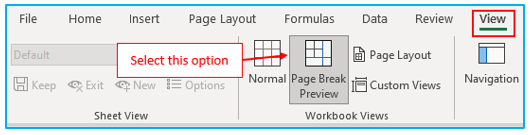 Print Area in Excel