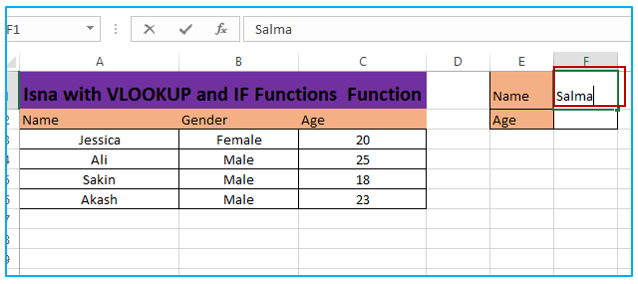 Isna function for excel 