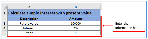 Diff methods of cal simple interest