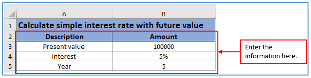 Diff methods of cal simple interest