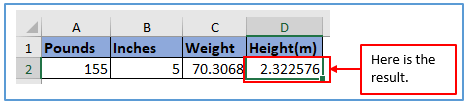 Methods of calculating BMI