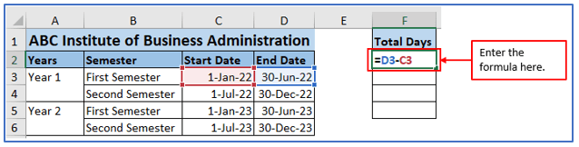 Calculate Workdays