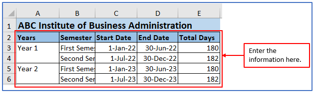 Calculate Workdays