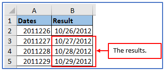 Convert Dates to Text