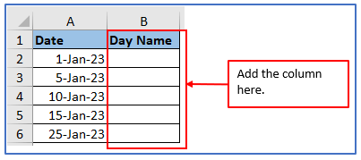 Convert Date to Text in Excel
