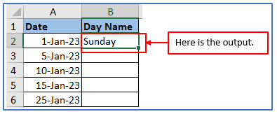 Convert Date to Text in Excel
