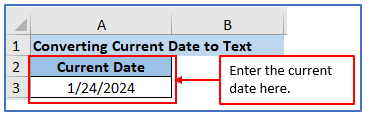 Convert Dates to Text