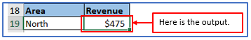 DSUM Function 