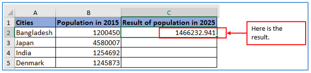 Exponential Formulas