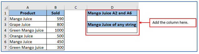 MINIFS Function in Excel