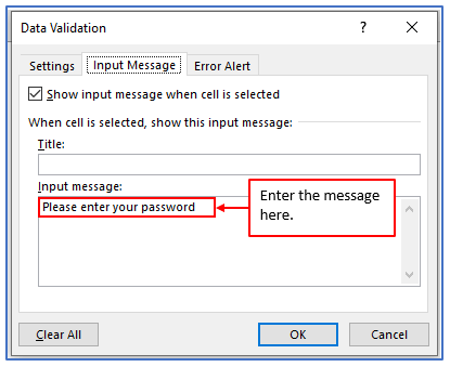 Usage of Individual Values with Different Criterion