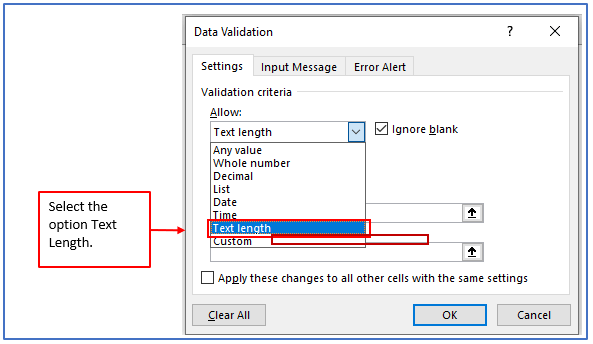 Usage of Individual Values with Different Criterion