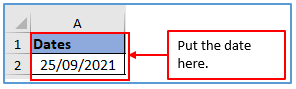 Calculated the Week Ending