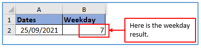 Calculated the Week Ending