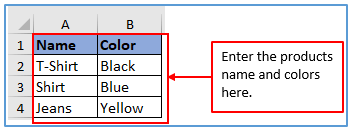 Index Match Formula in Excel