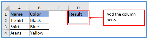 Index Match Formula in Excel