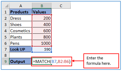 Match Function