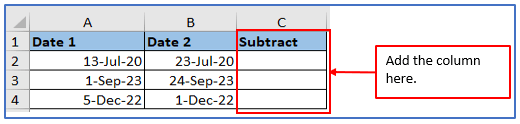 Extract Dates in Excel
