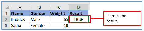 Count if method