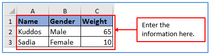 Count if method