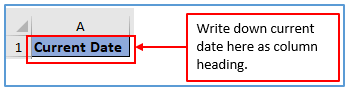 Current date and time in Excel
