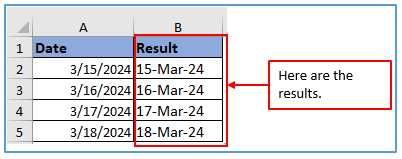 Current date and time in Excel