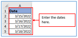 Current date and time in Excel