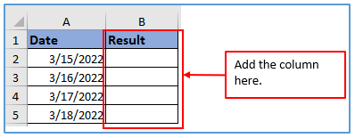 Current date and time in Excel