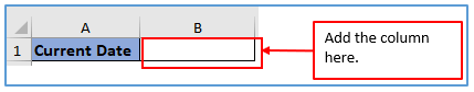 Current date and time in Excel