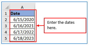 Current date and time in Excel