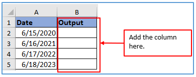 Current date and time in Excel