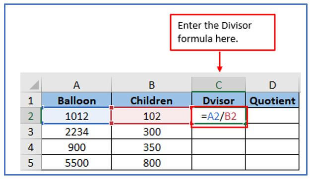 Quotient function