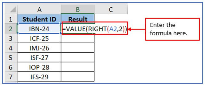 RIGHT function