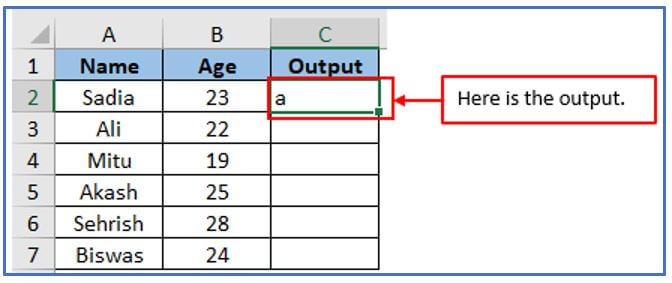 RIGHT function