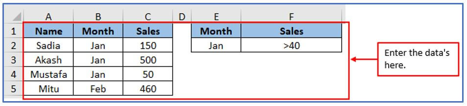 DSTDEV function in Excel
