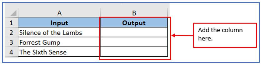 double quotes in excel