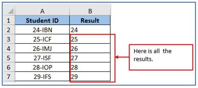 LEFT function in Excel