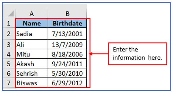 Retirement date formula