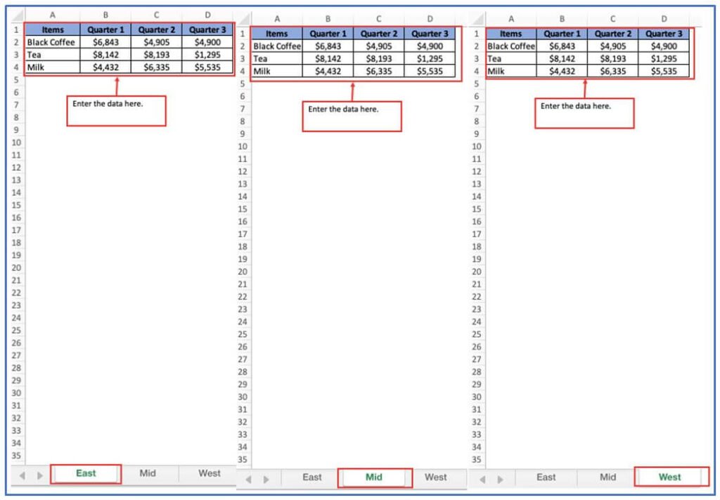 How to use 3D formula in Excel? - Resource