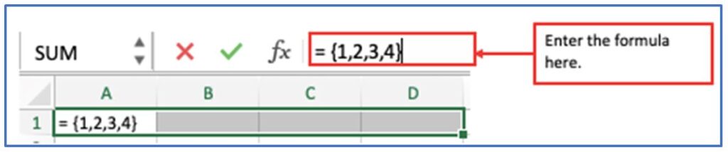 How to use arrays formulas in excel? - Resource