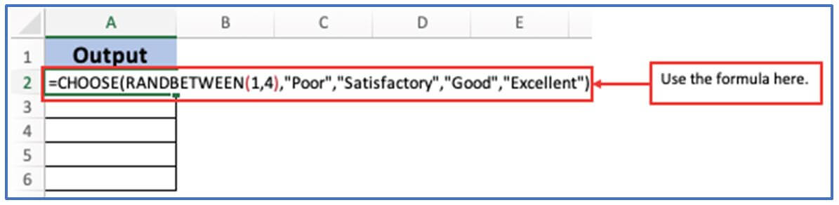 CHOOSE Function