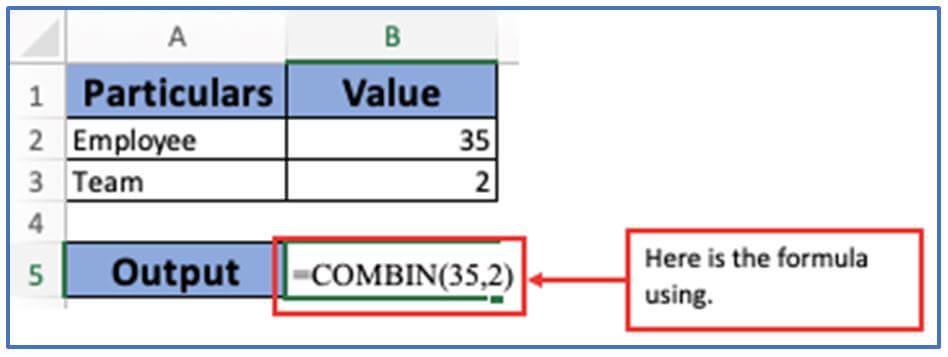 COMBIN Function