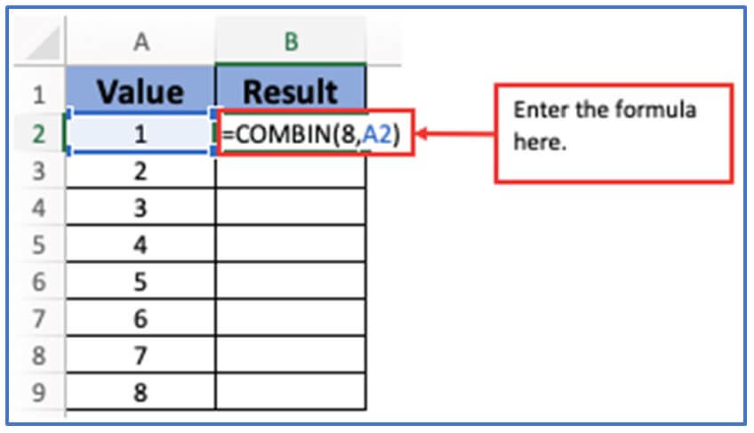 COMBIN Function