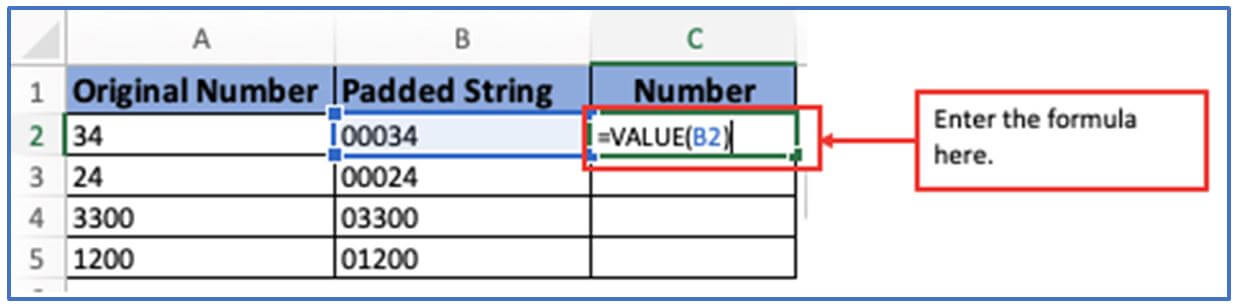 Methods of add or remove pad a number with zero