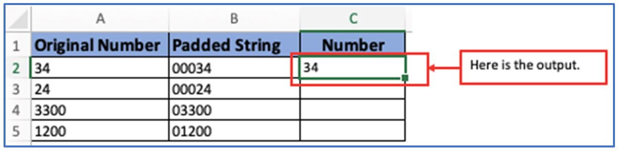 Methods of add or remove pad a number with zero