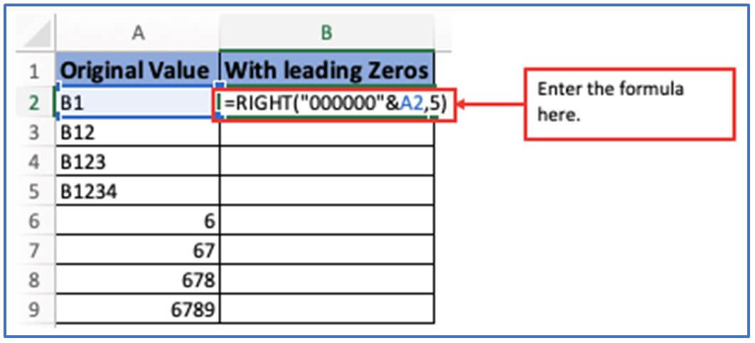 Methods of add or remove pad a number with zero