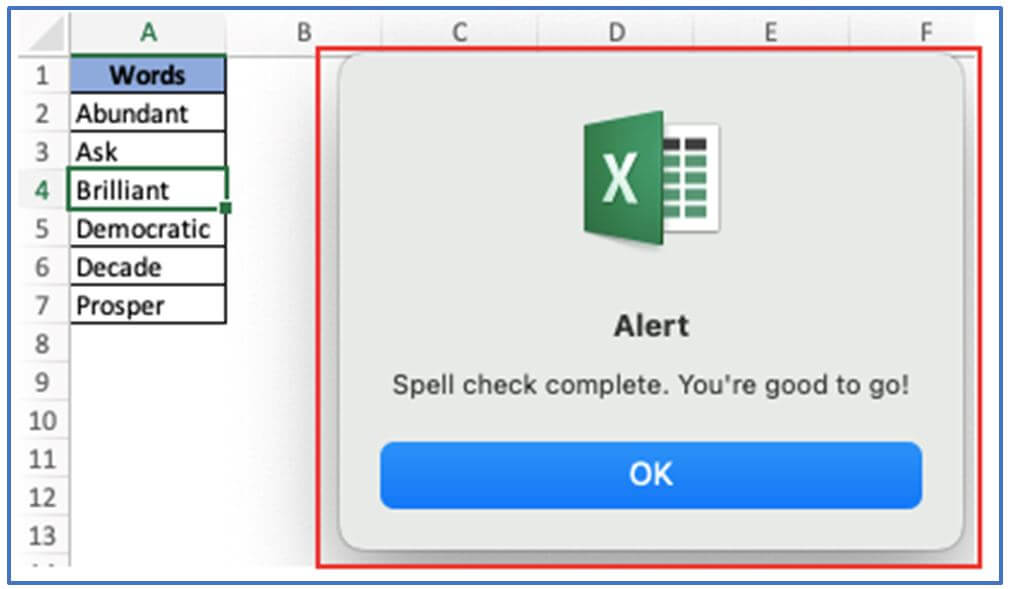 Thesaurus and Spelling check