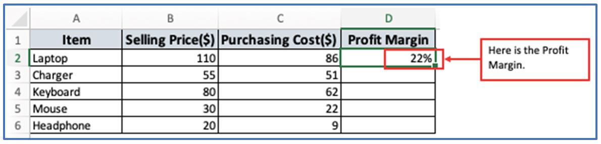 Profit Margin